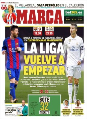 ¡Prohibido fallar! Hoy Barcelona y Real Madrid afrontan sus compromisos en la Liga