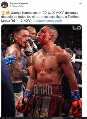 Brutal mensaje de Mauricio Dubón a Teófimo tras perder ante Kambosos: 'Sigue siendo la mera verg...'