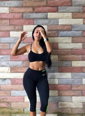 Steph González, la guapa modelo aficionada al equipo de Garrido y Rojas