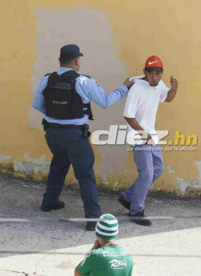 NO SE VIO EN TV: Minutos de terror en el Yankel; Vargas perdió el control al final