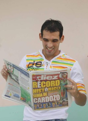 FOTOS: El álbum del delantero del Real España Nicolás Cardozo