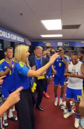 Curazao festejó con el Rey y la Reina de los Países Bajos: el baile con los jugadores