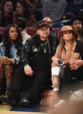 Los famosos que asistieron al Juego de la Estrellas de la NBA