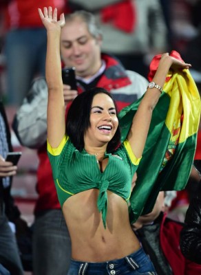 La musa boliviana que deslumbra en la Copa América