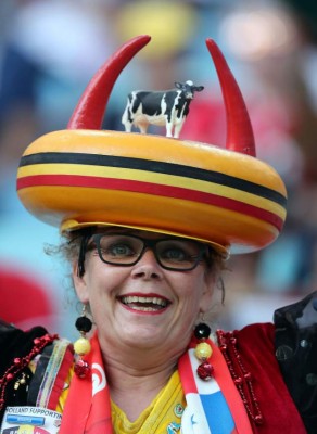 ¡Vaya creatividad! Los aficionados que se roban las miradas en el mundial de Rusia