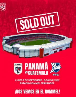 ¡Locura canalera! Federación de Panamá confirma que la boletería se ha agotado para el partido ante Guatemala