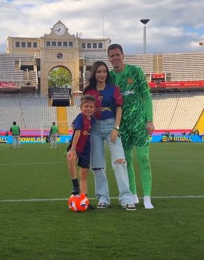 Szczesny revela por qué lloró tras el Clásico, lo que dijo de Mbappé y así es su esposa: ella decidirá si sigue en Barcelona