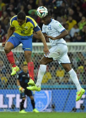Honduras cae ante Ecuador 2-1