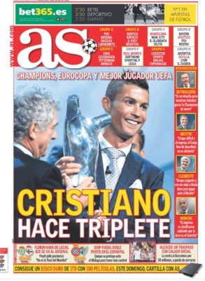 Portadas de los diarios deportivos en el mundo este viernes 26 de agosto