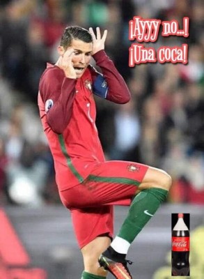 Celebra la famosa bebida de gaseosas: Los memes destrozan a Cristiano Ronaldo tras eliminación en la Eurocopa