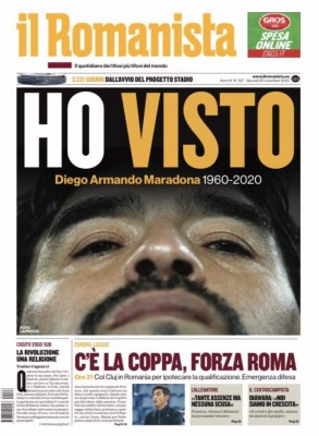 'D10s ya está en el cielo': Las portadas del mundo el día después de la muerte de Diego Maradona