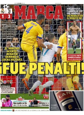 PORTADAS: Festejo en España, furia en Italia
