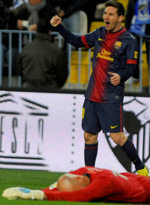 El Barça bate récords de excelencia con su triunfo en La Rosaleda.