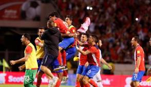 Costa Rica llega luego de clasificarse al mundial con un agónico gol sobre el final del partido.