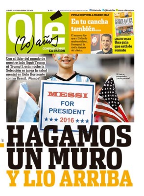 PORTADAS: Messi, Neymar, CR7 y el Honduras-Panamá con polémica