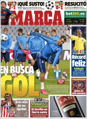 Las mejores portadas de los diarios deportivos en el mundo