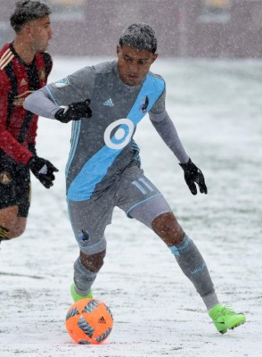 Las fotografías más sorprendentes del Atlanta-Minnesota bajo la nieve en la MLS