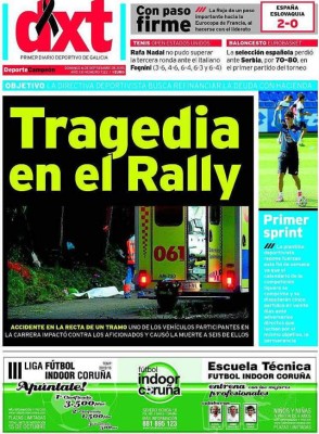 Las portadas de hoy en los principales diarios deportivos del mundo
