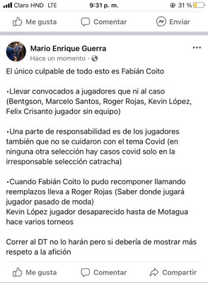 Orlando Ponce 'explota' tras eliminación de Honduras ante México en Copa Oro: 'Siempre es la misma paja'