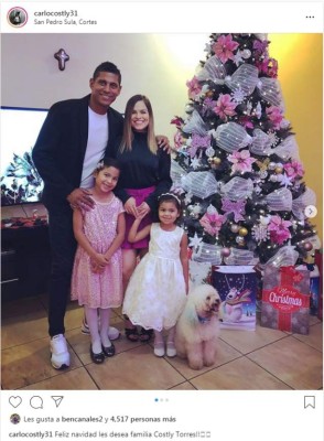 En familia y con mucha elegancia, así pasaron la navidad los famosos de Honduras