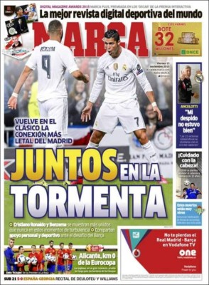 Picantes portadas de este viernes por el mundo