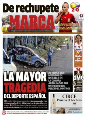 Las portadas de hoy en los principales diarios deportivos del mundo