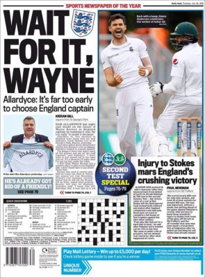 Las portadas de los diarios deportivos más importantes en el mundo