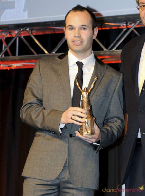 Andrés Iniesta, el mejor jugador de Europa .