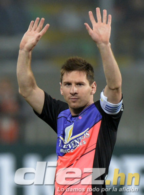 Messi y Neymar en amistoso benéfico en Perú