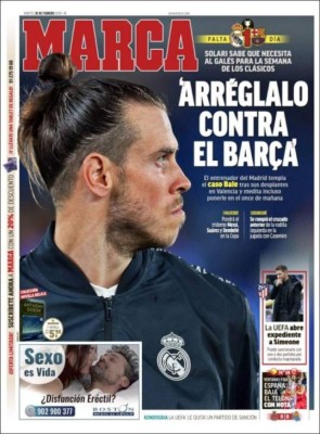 Las portadas internacionales calientan el clásico Real Madrid-Barcelona