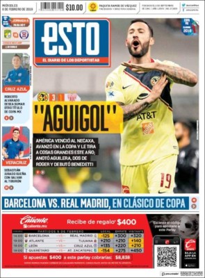 Las portadas por el mundo: Barcelona-Real Madrid se roban la atención