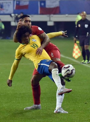 Brasil-Perú en imágenes