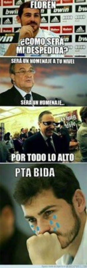 Los crueles memes que hacen sobre salida de Iker Casillas del Real Madrid