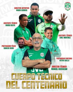 El cuerpo técnico que trabajará con Keosseián en el centenario del club.