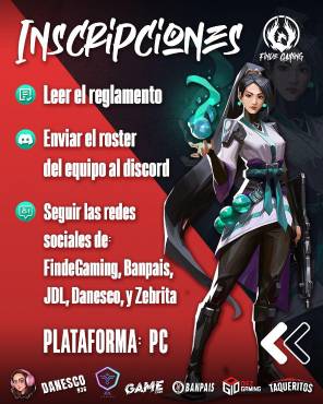 Finde Gaming presenta su liga flash de VALORANT, una competición corta con grandes recompensas
