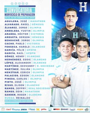 Primera convocatoria de microciclo de Reinaldo Rueda en 2025.