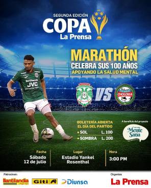 Marathón vs CD Choloma: Lo que tienes que saber sobre el partido en beneficio a la salud mental; regalos de camisetas y fichajes