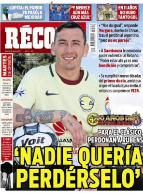 PORTADAS: Lo que el mundo del deporte amaneció diciendo este martes 23 de agosto