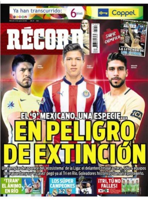 PORTADAS: Lo que el mundo amaneció diciendo este miércoles 10 de agosto
