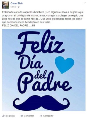 Mensajes de jugadores hondureños en el día del padre