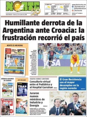 ¡BRUTAL! Las portadas de todo el mundo contra Argentina: 'Damos pena'