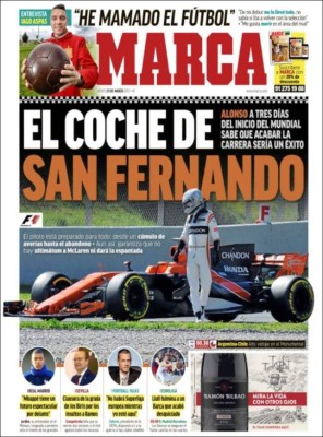 Portadas de Hoy: Partidazos en la eliminatoria de Conmebol