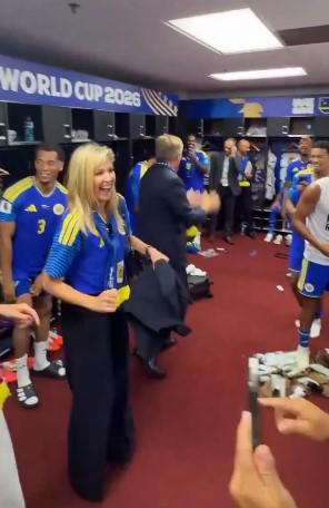 Curazao festejó con el Rey y la Reina de los Países Bajos: el baile con los jugadores