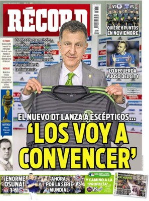 Las portadas de los diarios deportivos en el mundo