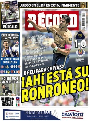 Las mejores y más importantes portadas deportivas por el mundo