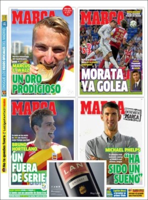 PORTADAS: Lo que amaneció diciendo el mundo deportivo hoy miércoles 17 de agosto