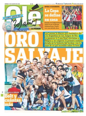 Las portadas más destacadas del mundo se rinden a Usaín Bolt