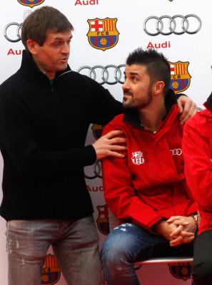 El FC Barcelona recoge sus nuevos Audi.