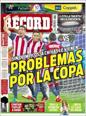 Las portadas de los diarios deportivos más importantes en el mundo