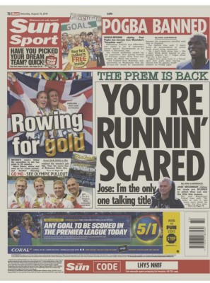 PORTADAS: Lo que el mundo amaneció diciendo este sábado 13 de agosto